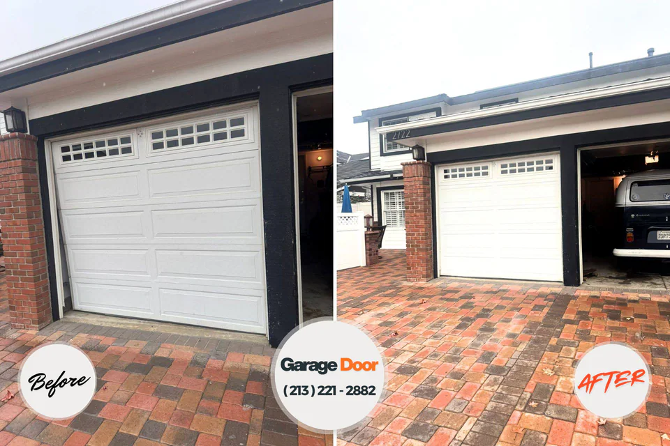 Before and after: garage door repair near me Palmer